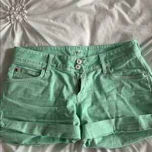 Green Hudson Jean shorts